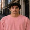 men's down solder oversized plain t shirt