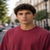 men's down solder oversized plain t shirt
