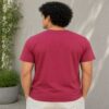 regular fit plain tee everyday wear