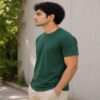 regular fit plain tee everyday wear