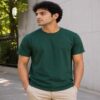 regular fit plain tee everyday wear