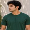 regular fit plain tee everyday wear