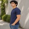 regular fit plain tee everyday wear