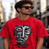 men's down solder oversized printed t shirt (white) men's down solder oversized printed t shirt (white)