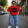 i am the danger typography oversized streetwear t shirt