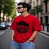 i am the danger typography oversized streetwear t shirt