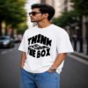 i am the danger typography oversized streetwear t shirt
