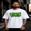 men’s down solder oversized printed t shirt