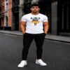 Just Pump It Gym Fit T-Shirt (White) Just Pump It Gym Fit T-Shirt (White)
