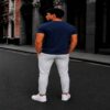 Just Pump It Gym Fit T-Shirt (Navy Blue) Just Pump It Gym Fit T-Shirt (Navy Blue)