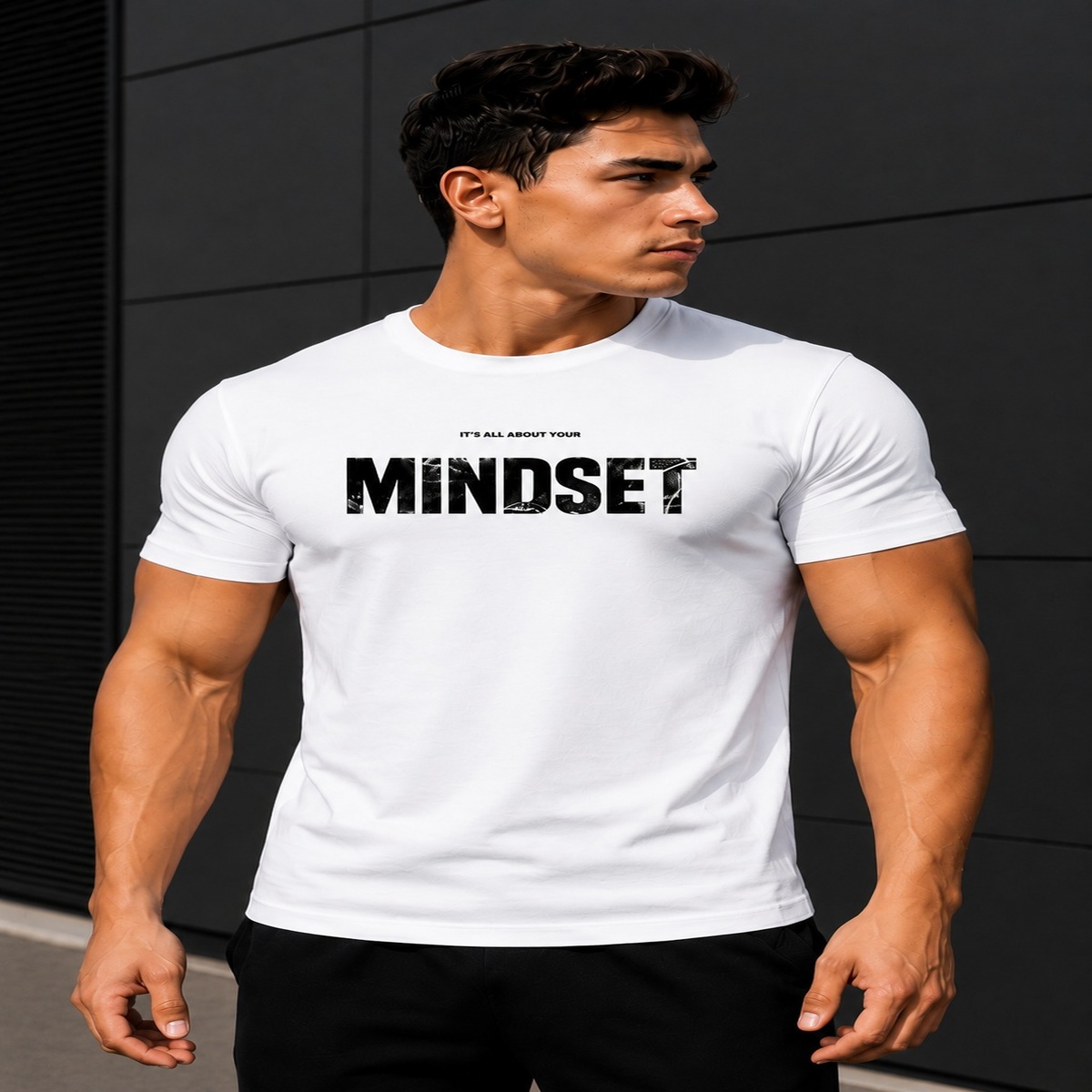 It’s All About Your Mindset GymFit Tee It’s All About Your Mindset GymFit Tee