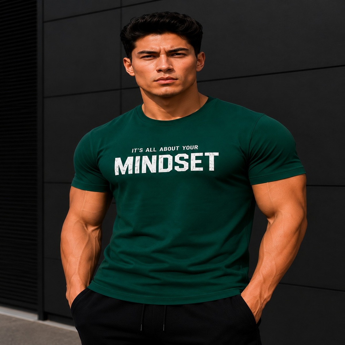 It’s All About Your Mindset GymFit Tee It’s All About Your Mindset GymFit Tee
