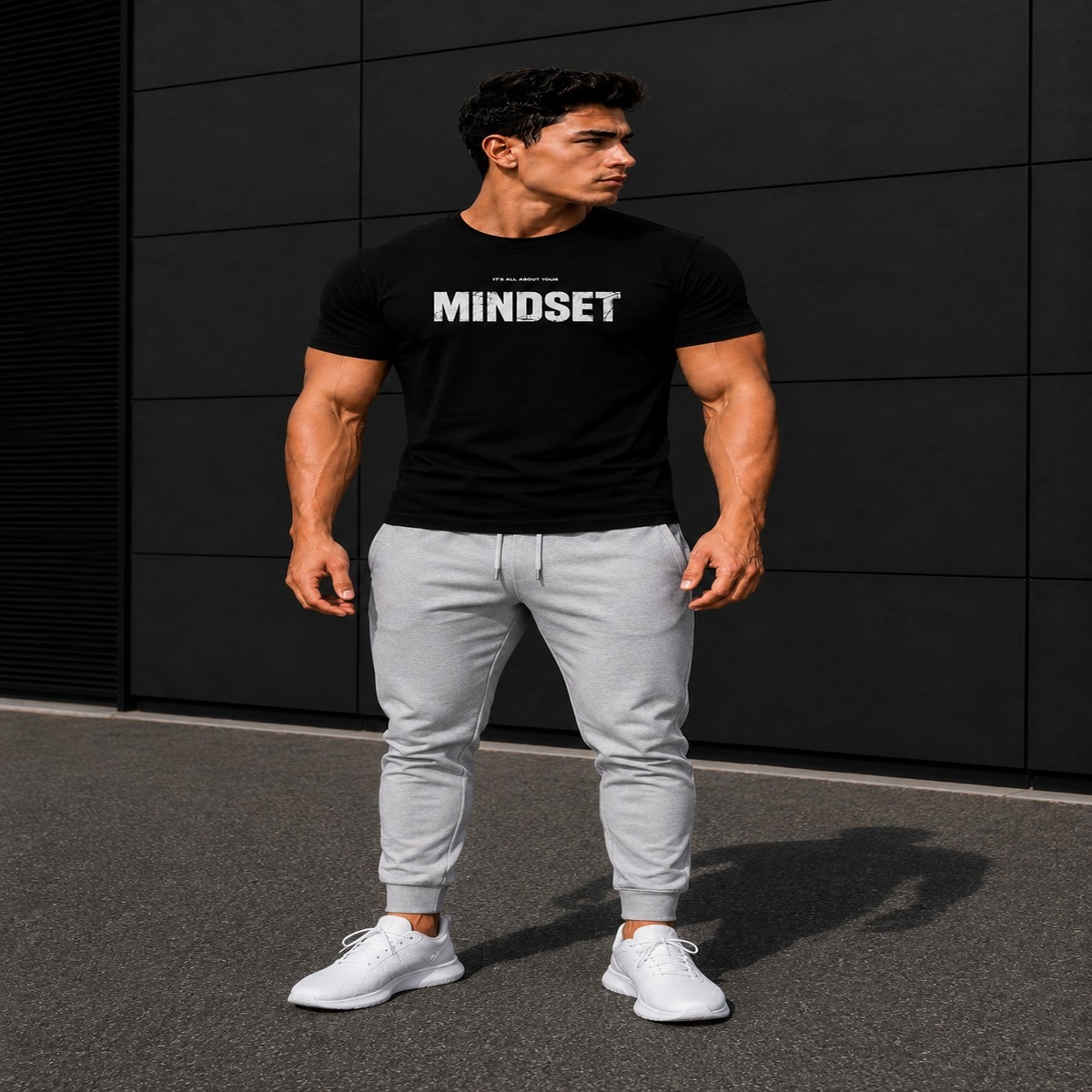 It’s All About Your Mindset GymFit Tee It’s All About Your Mindset GymFit Tee