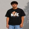 Nice To Meet You Boxy Fit T-Shirt (Black)