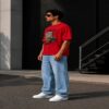 los angeles nyc oversized t shirt
