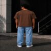 los angeles nyc oversized t shirt