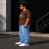 los angeles nyc oversized t shirt