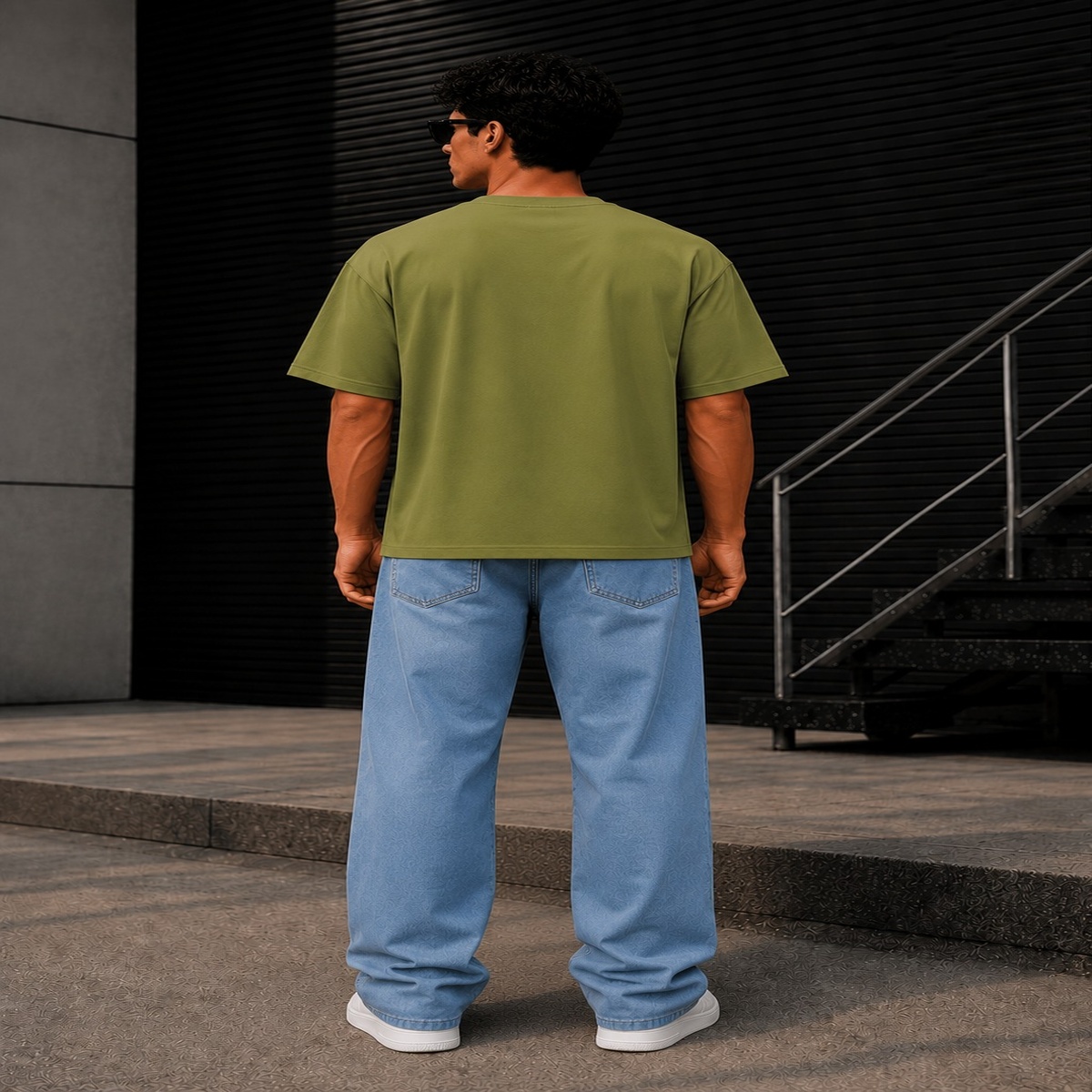 los angeles nyc oversized t shirt
