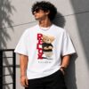 relax teddy oversized t shirt