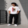 relax teddy oversized t shirt