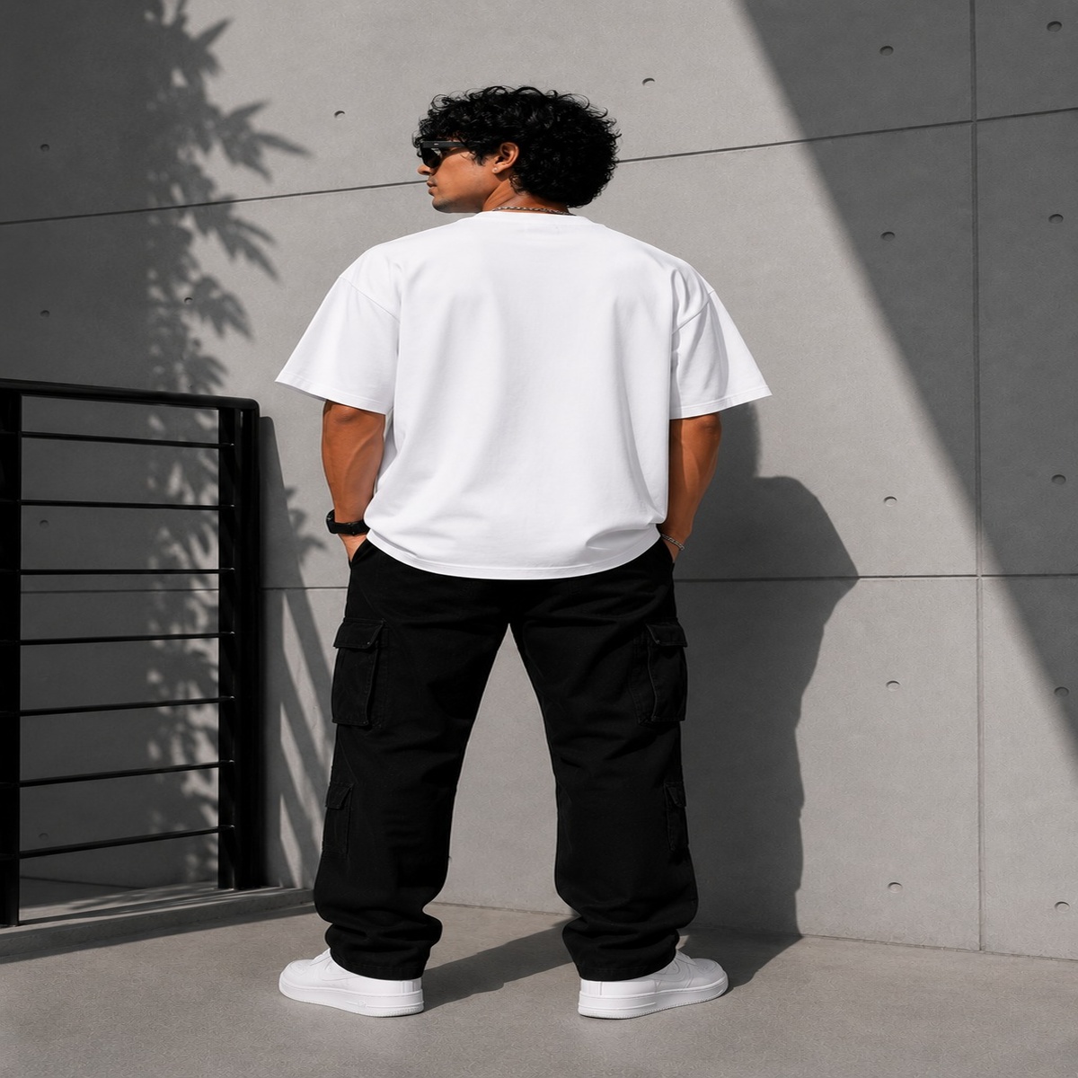 relax teddy oversized t shirt