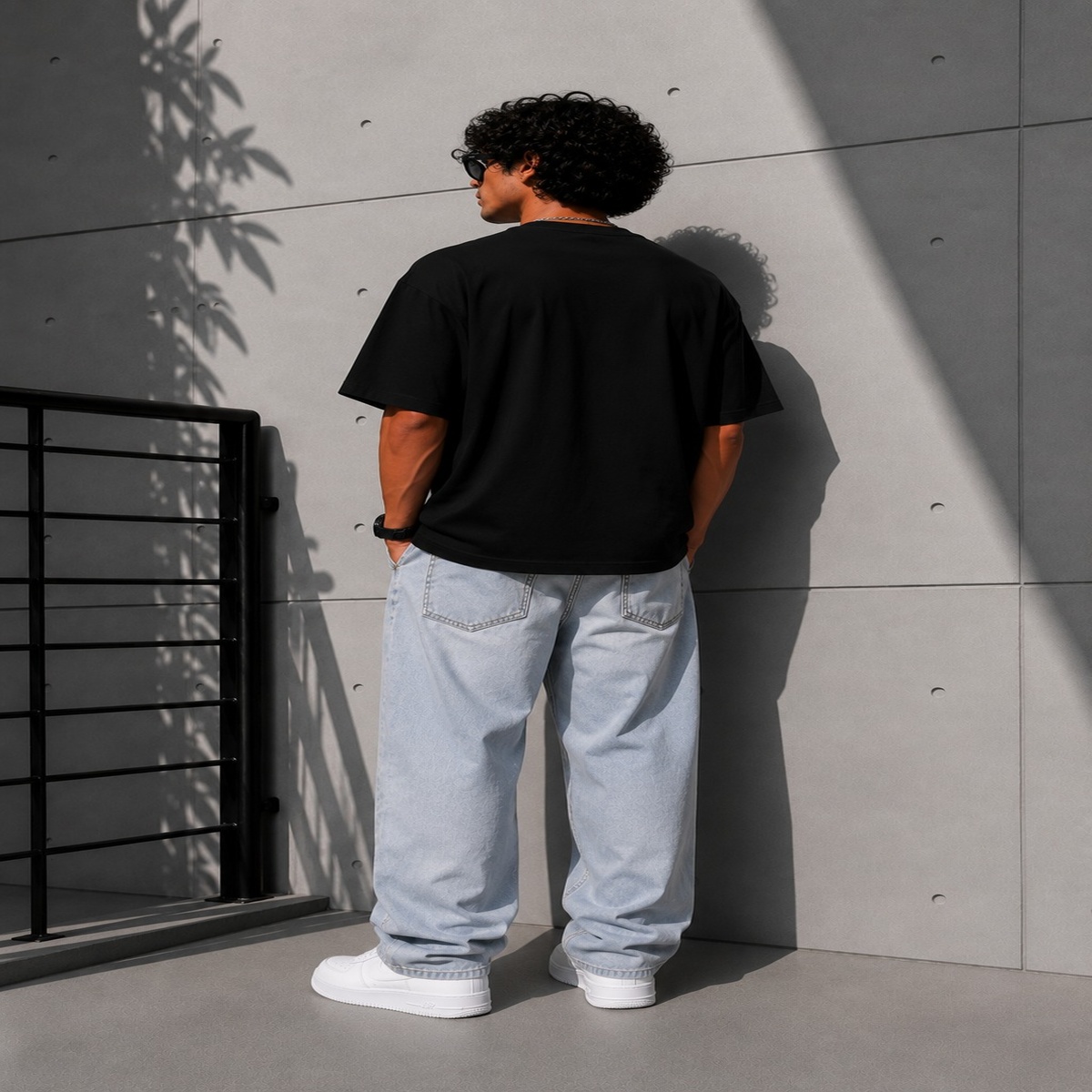 relax teddy oversized t shirt