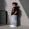 relax teddy oversized t shirt