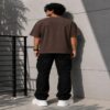 relax teddy oversized t shirt