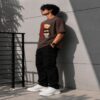 relax teddy oversized t shirt