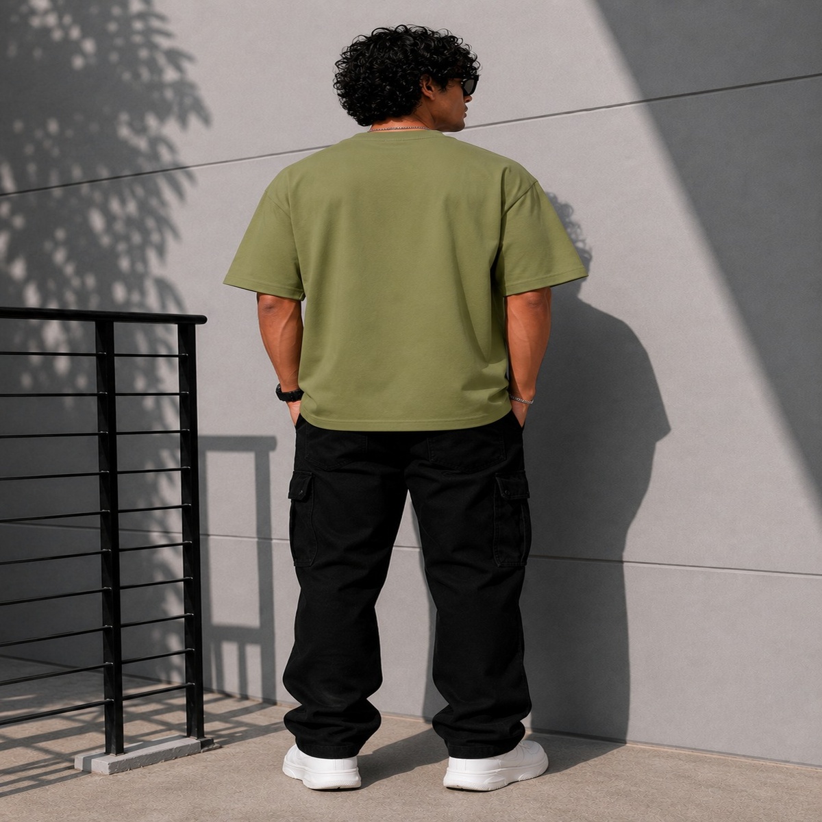 relax teddy oversized t shirt